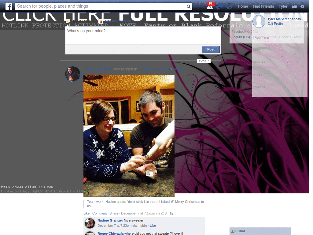 Gforce facebook - For girls