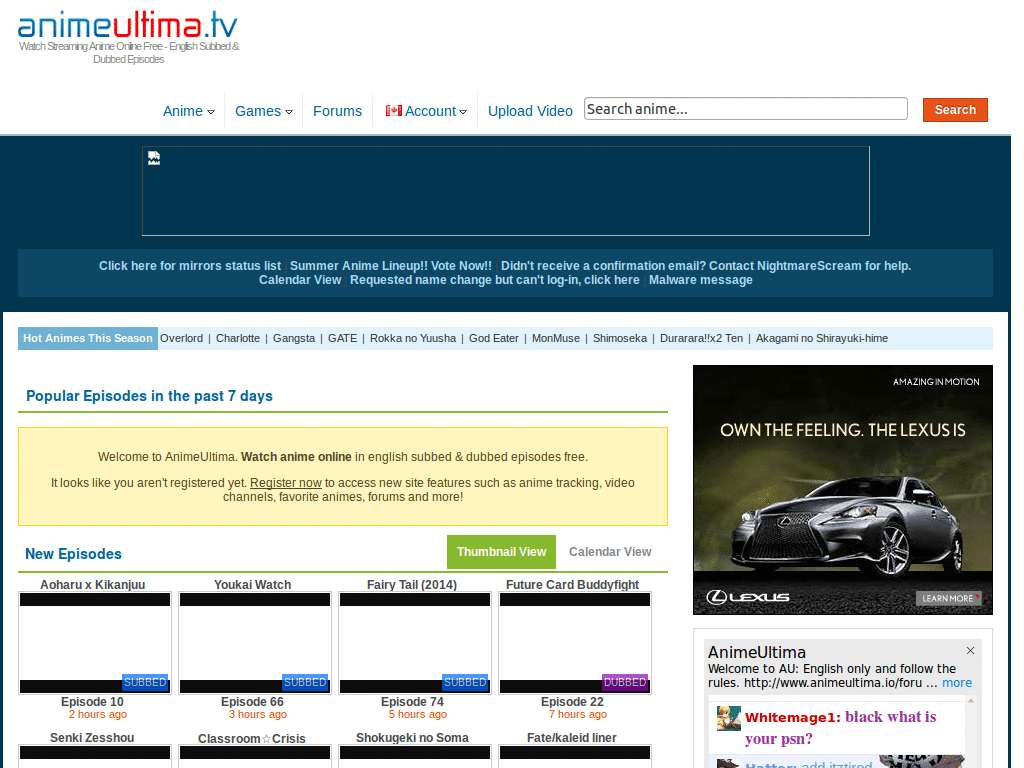 Midnight :|: Animeultima.tv