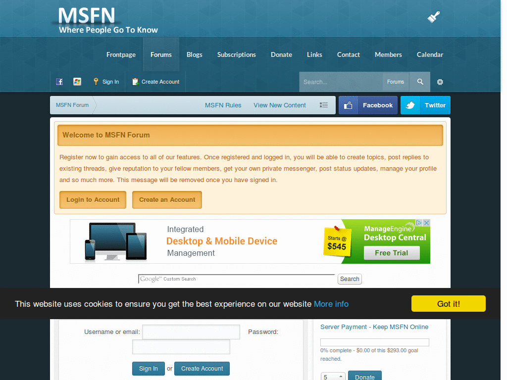 MSFN.org - remove min-width