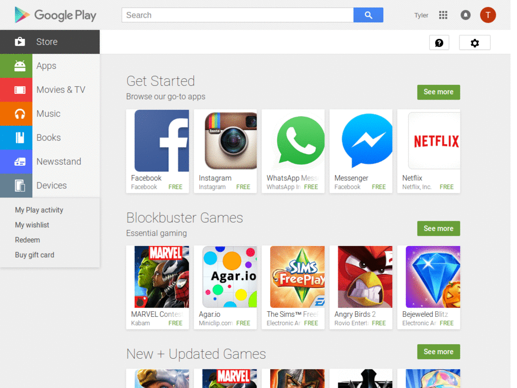 Google Play review fix