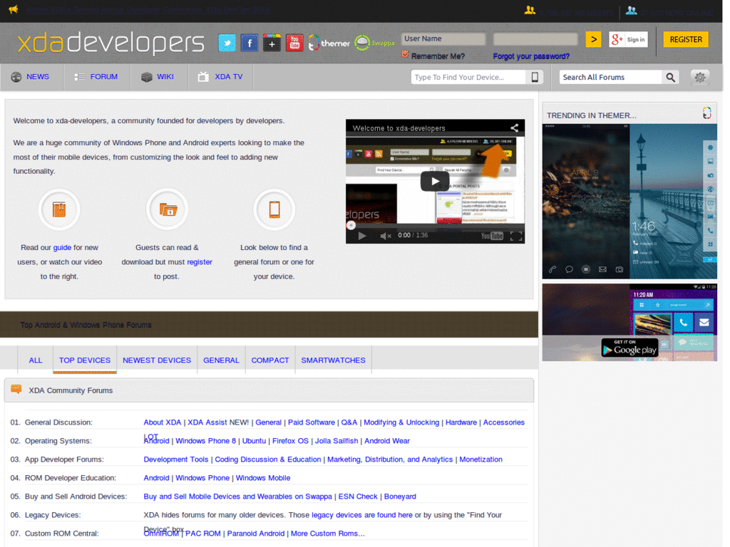 XDA CleanForum