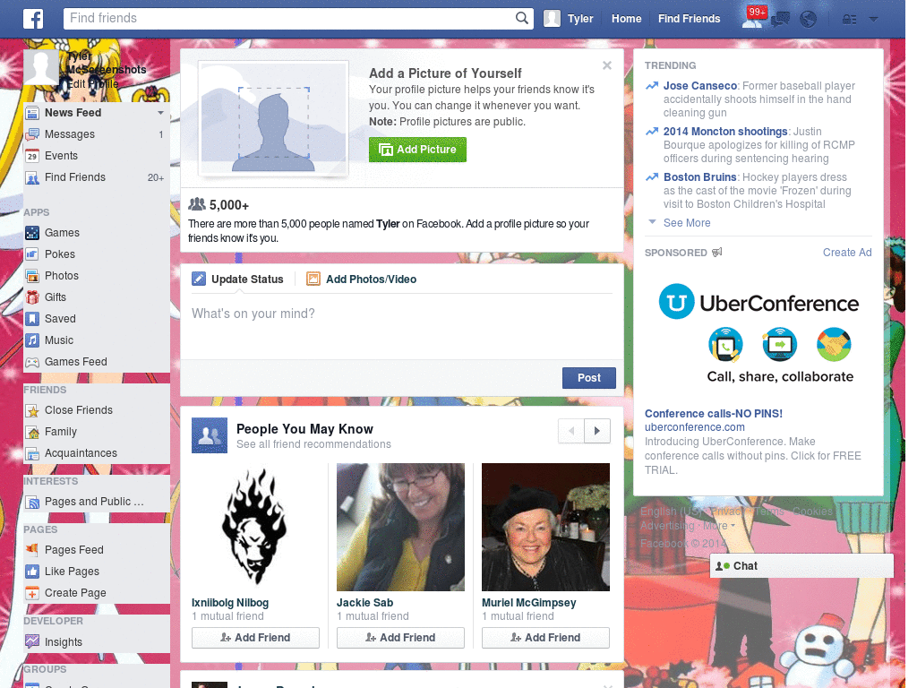 Facebook Theme : Sailor Moon