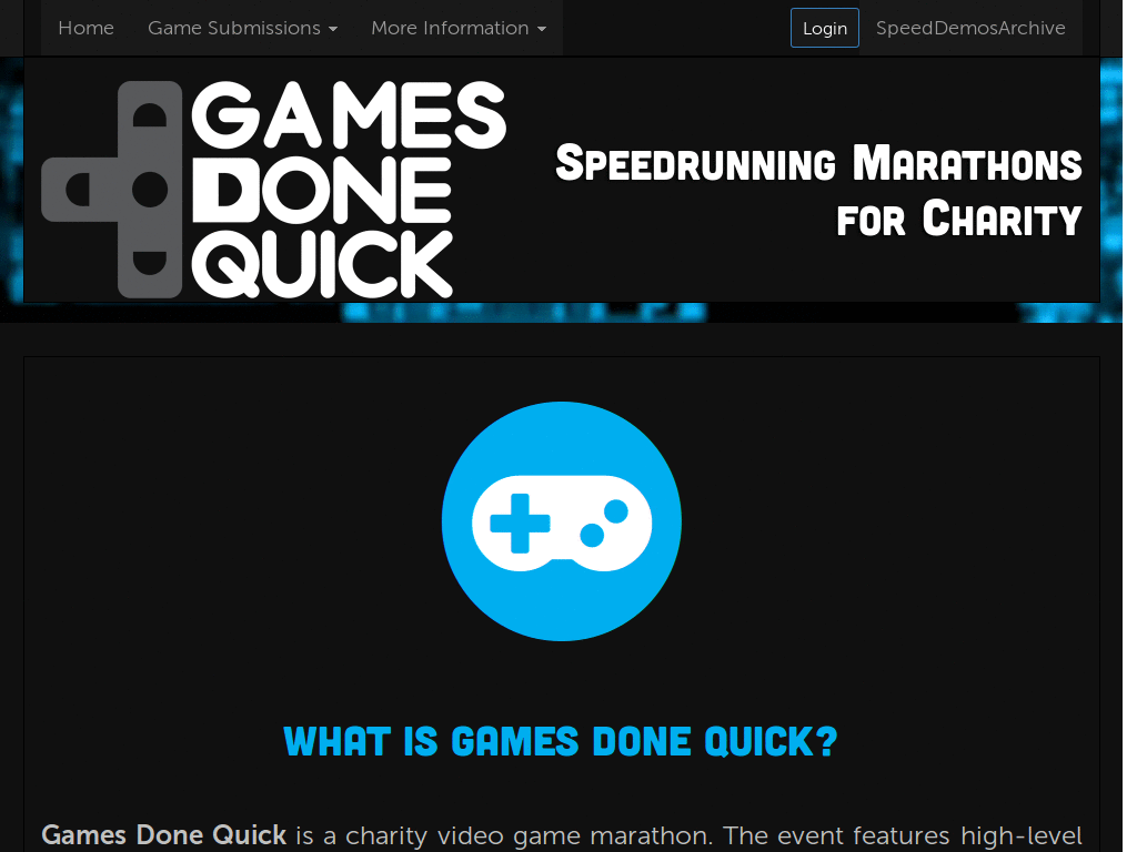 AGDQ - Dark Style