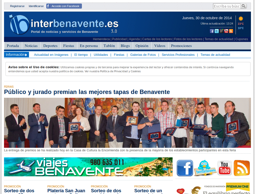 Descongestionar Interbenavente.es