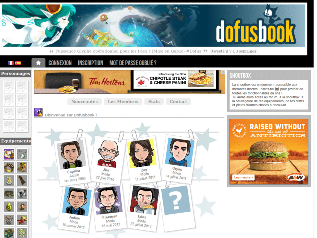 Dofus-Book fond noir
