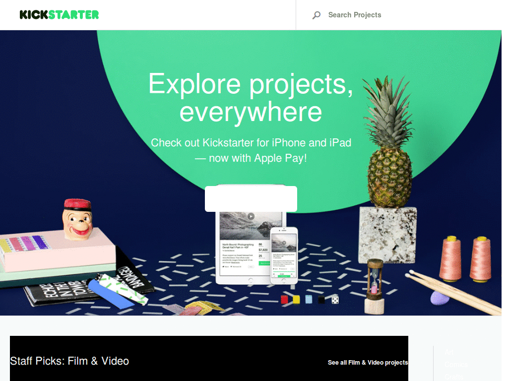 kickstarter.com - dark