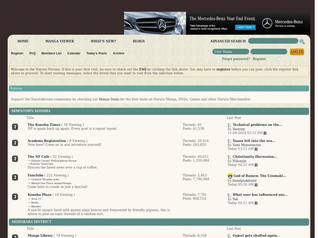 Narutoforums Default  Style Revamp Beta