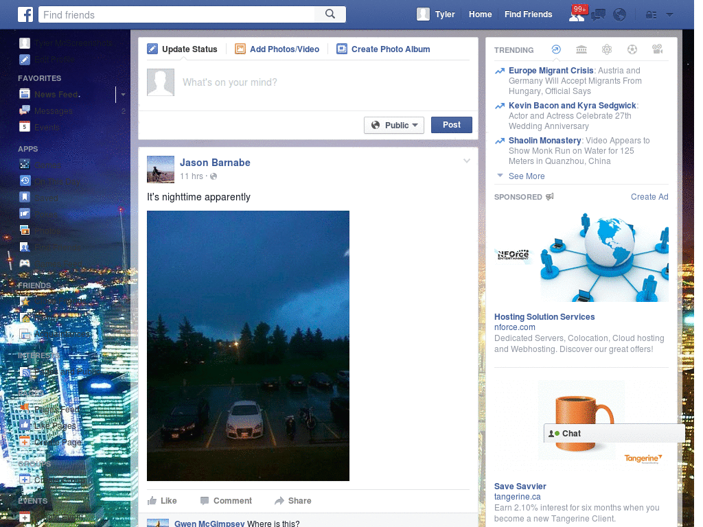 Facebook - City Lights