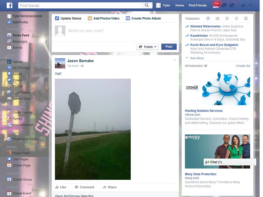 Template Facebook : Shingeki no Sonico-chan