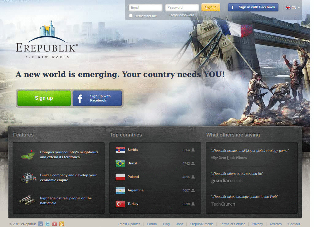 Erepublik hide annoying banners