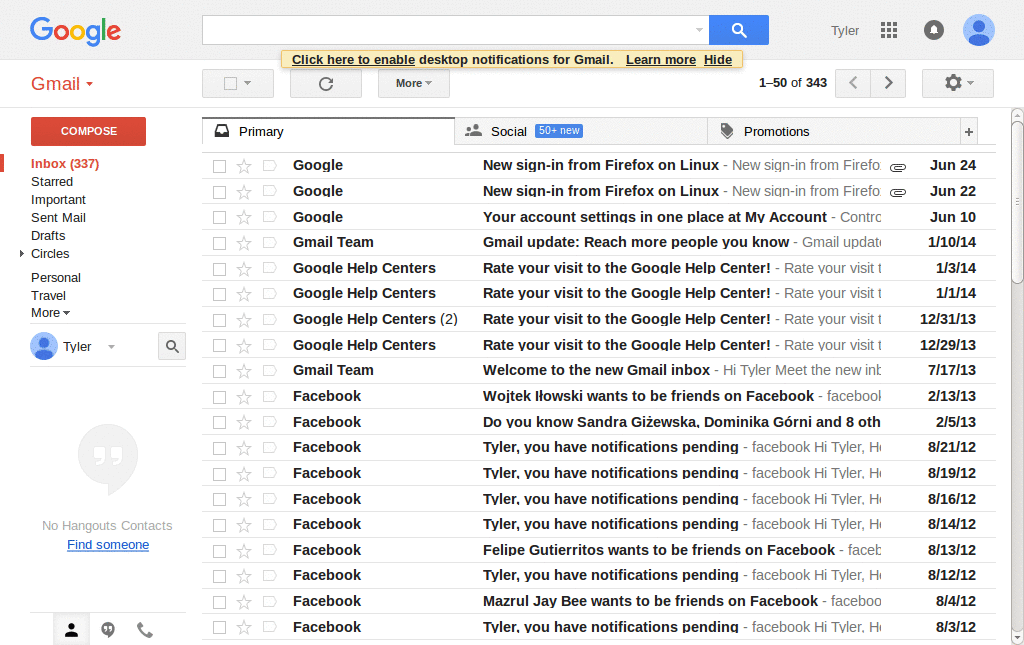 Meiryo Gmail