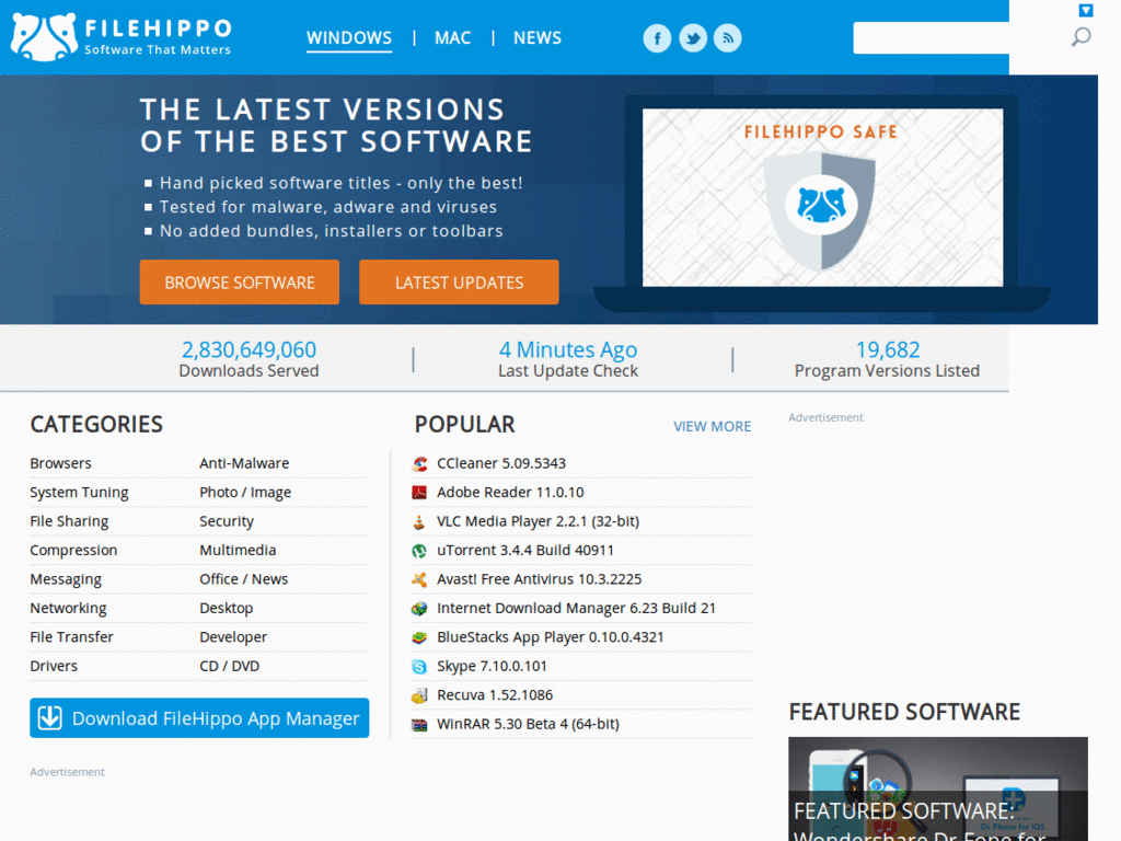 FileHippo.com - Adblocked & Readable [PocketAppZ]