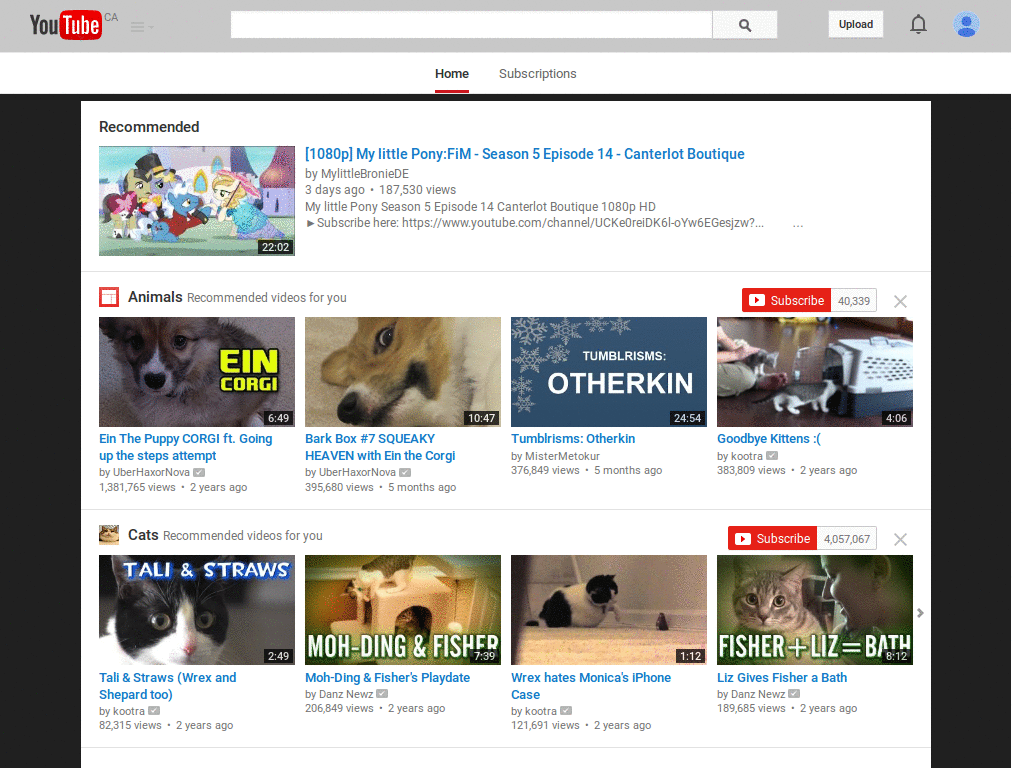 YouTube Minimalizer