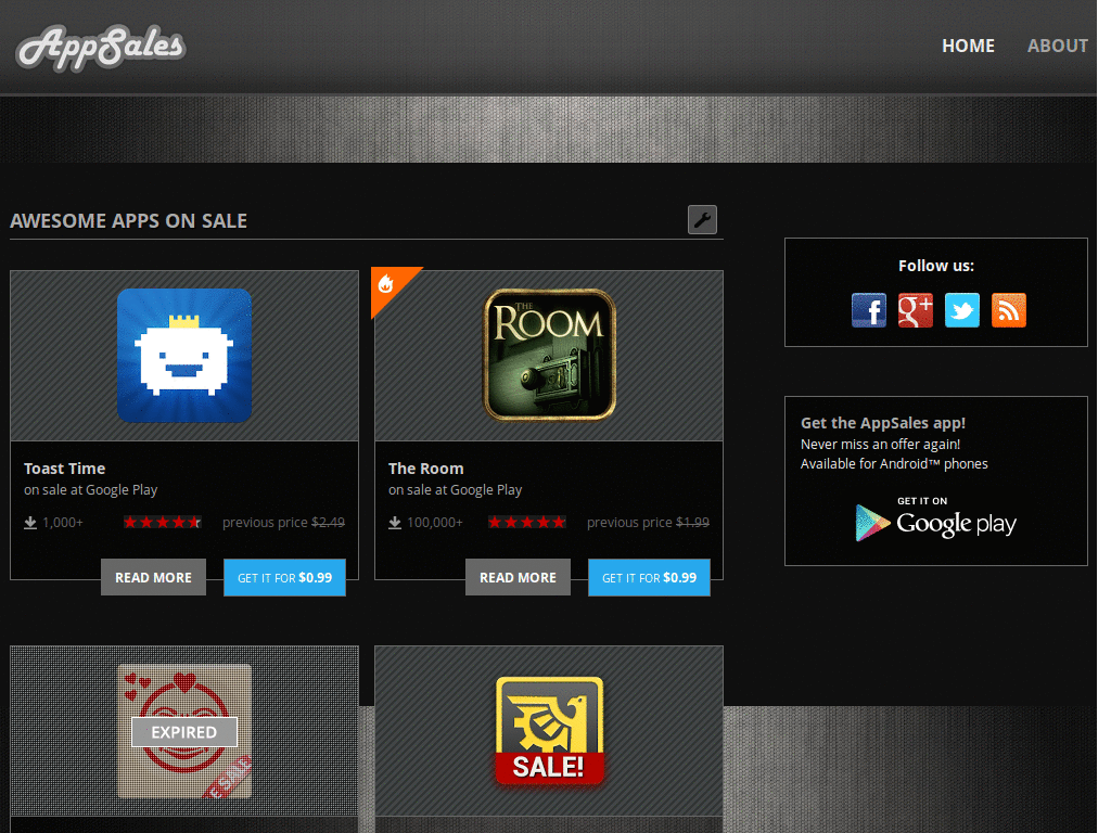 OLD! Darker AppSales