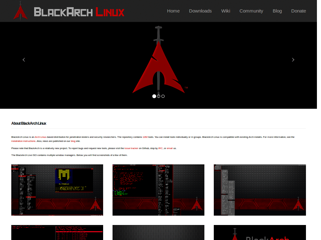 BlackArch Linux Redesign