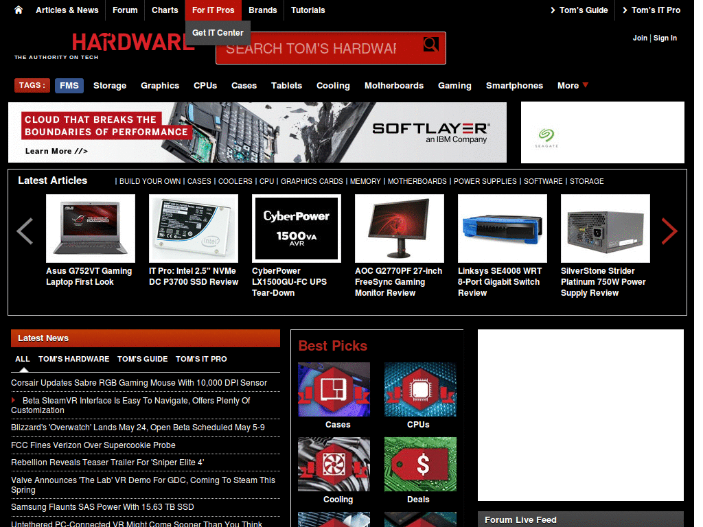 tomshardware  - dark