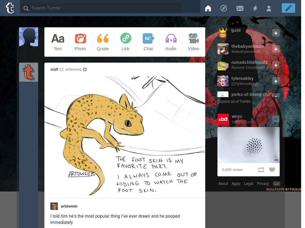 Itachi Tumblr Theme