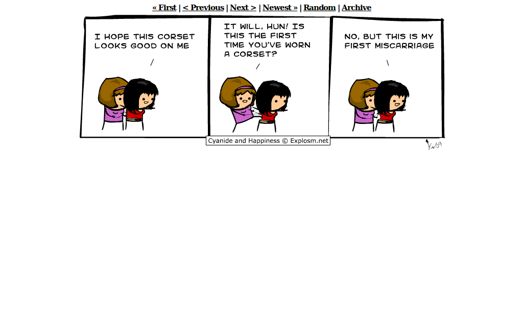 Cianide & Happiness Comic