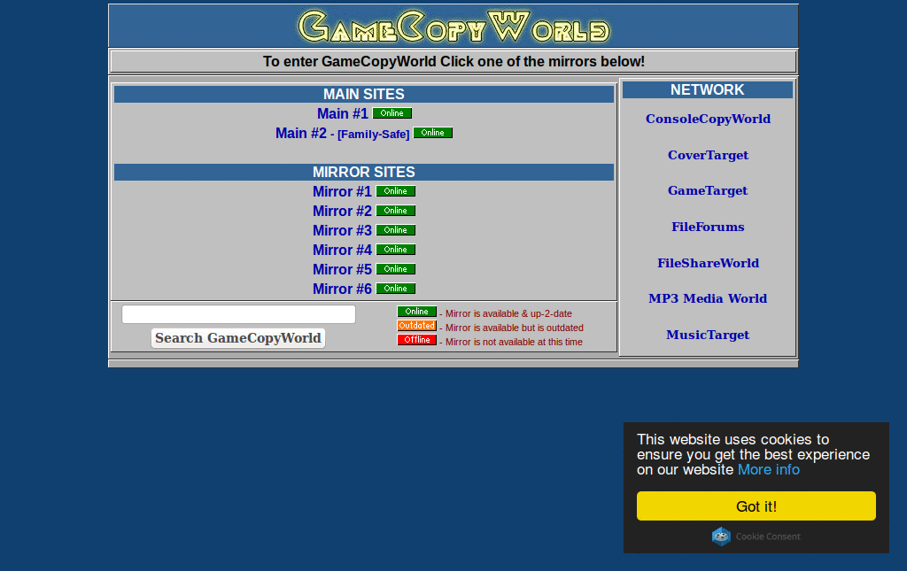 GameCopyWorld [Best Proper]