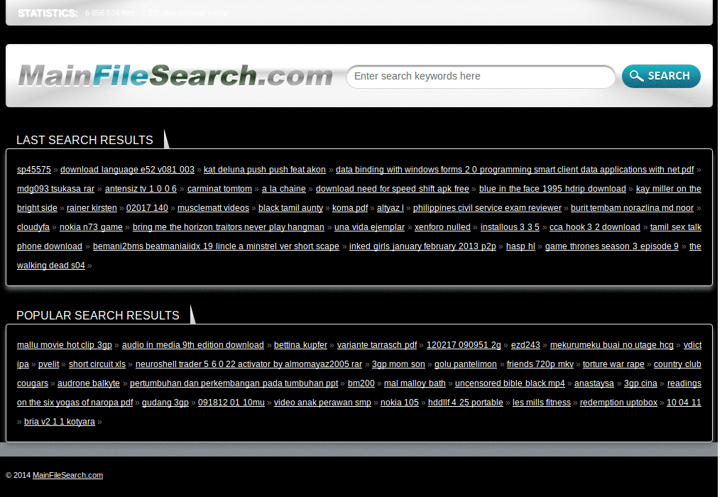 mainfilesearch - dark