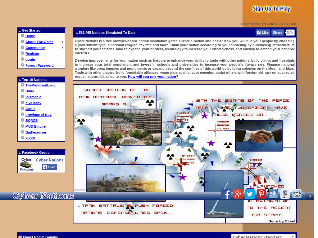 CyberNations ODN styled 2