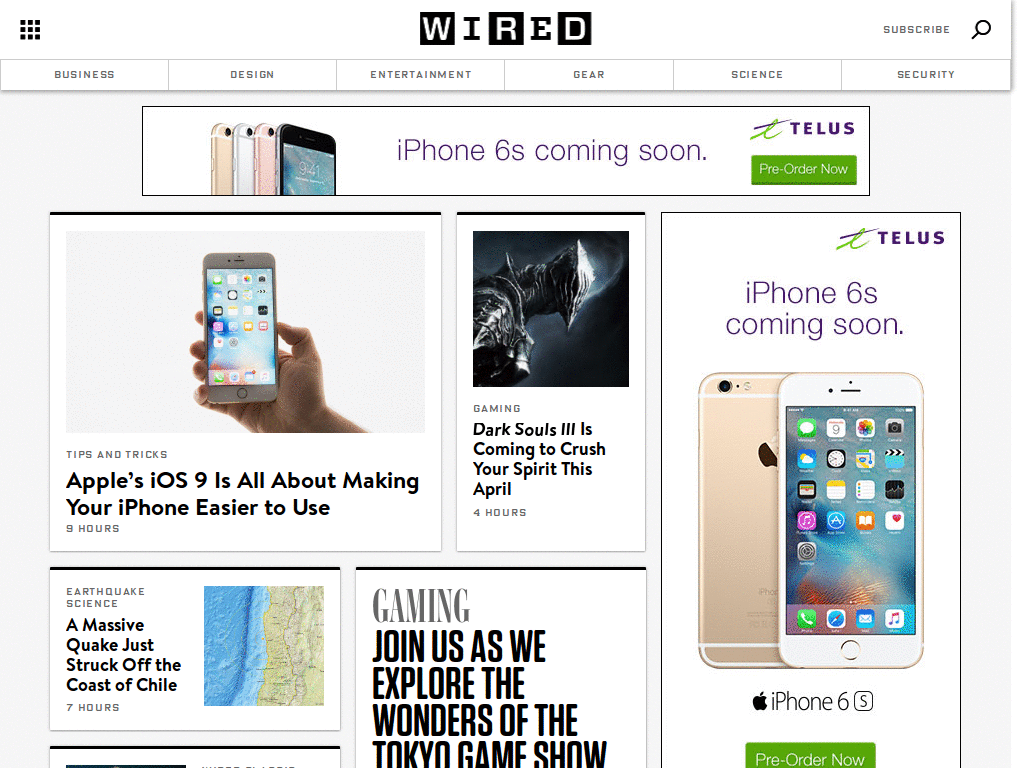 Wired - Minimalist