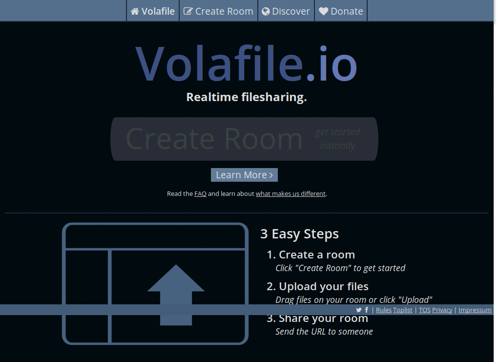Volafile washed out