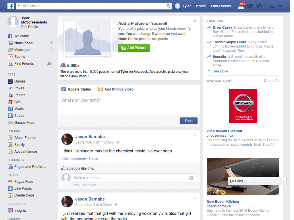 Facebook Circular Round Profile Pictures