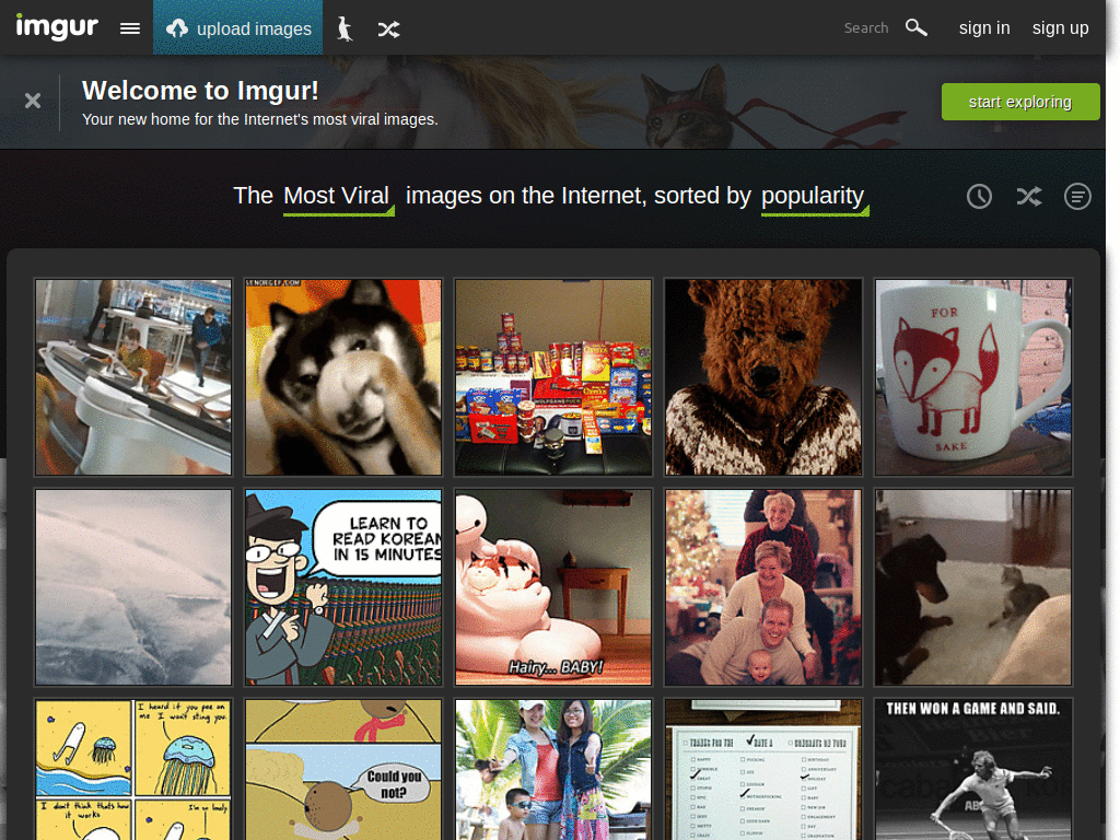 Theme Sexy for Imgur | By ZandoGeek
