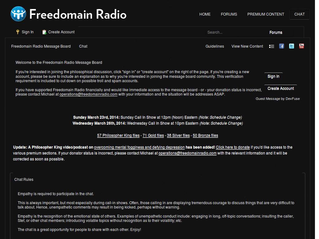 Freedomain Radio: Darkest