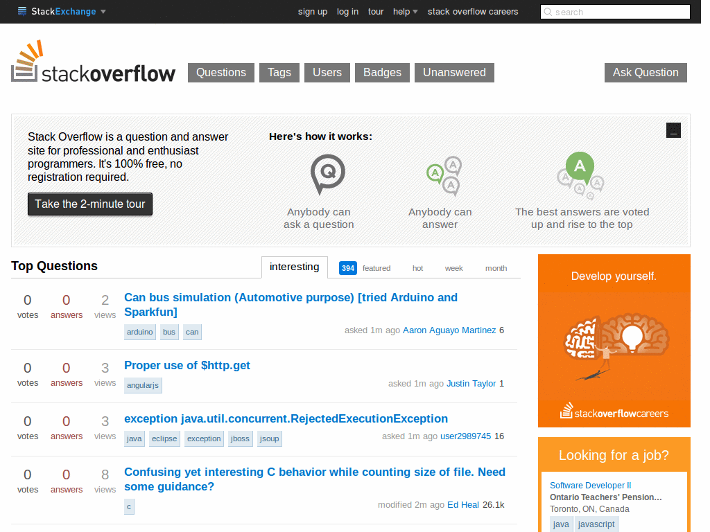 Hide Stack Exchange "Hot Network Questions"