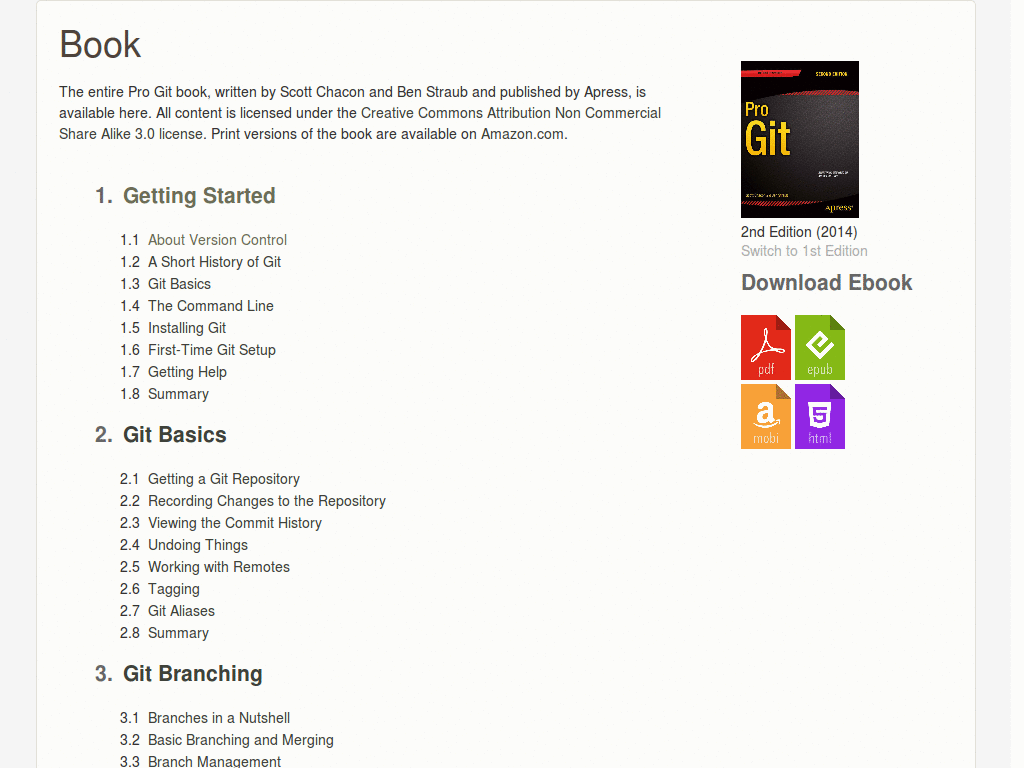 ProGit Reader