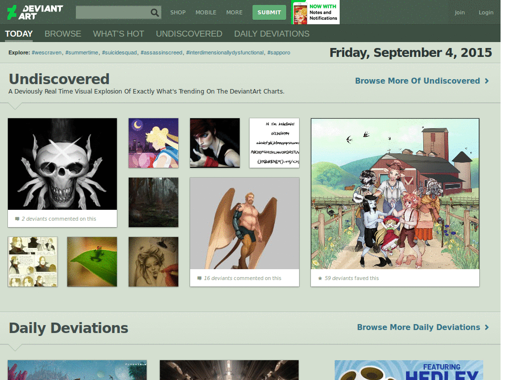 deviantart.com remove comments v6