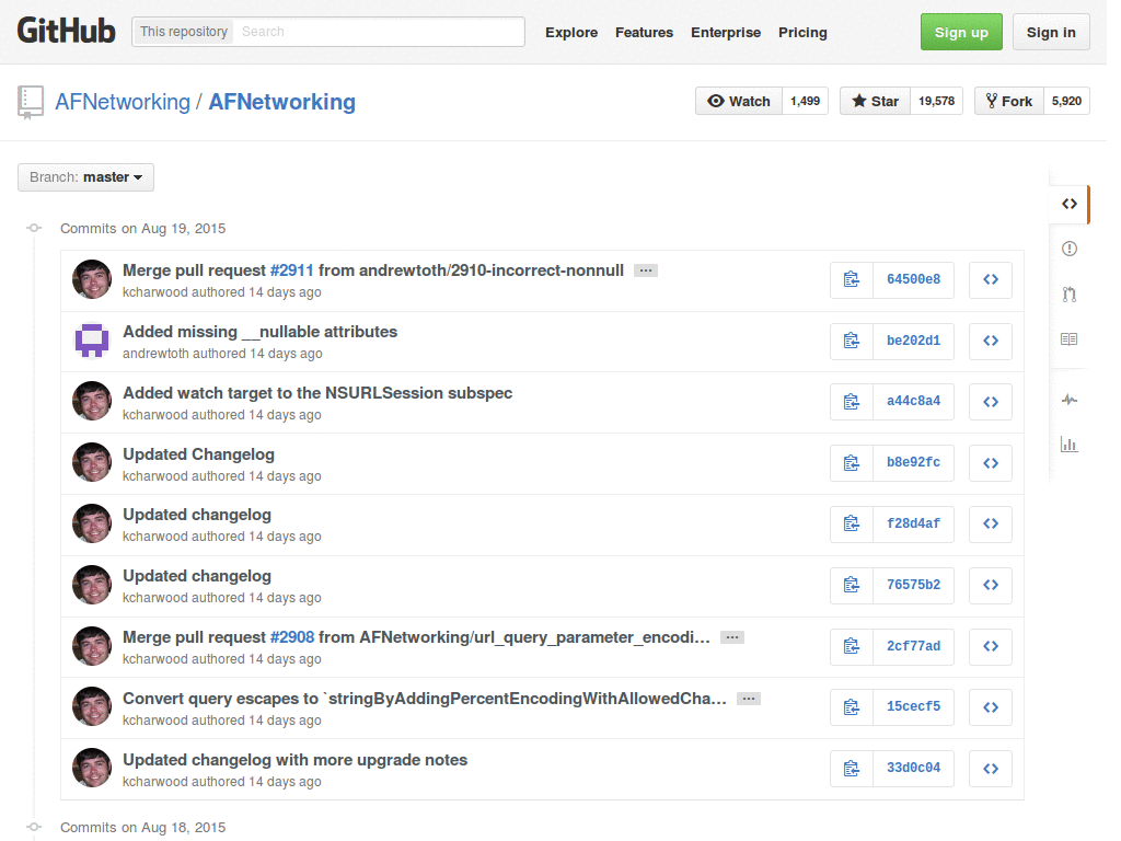 Round avatars for GitHub