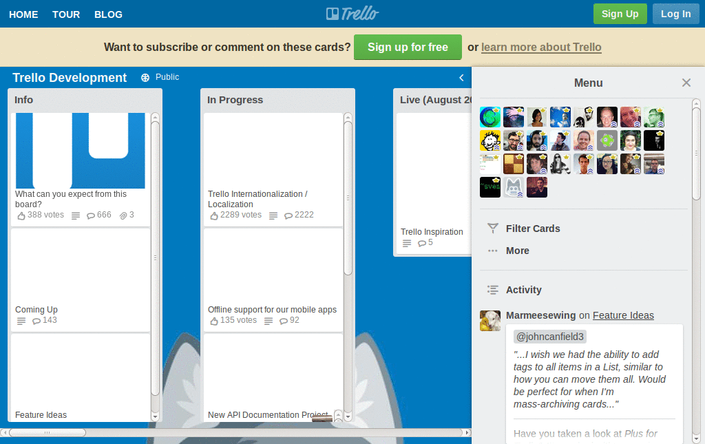 Trello Compact Cards