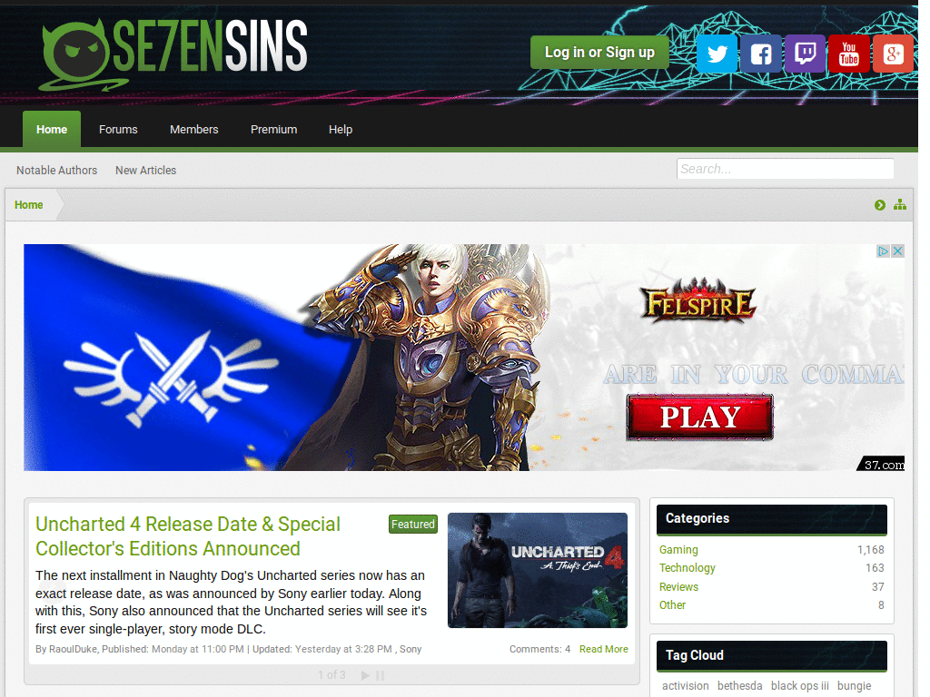 Blood Dragon 7s Banner and Logo