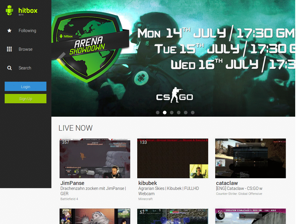 Hitbox.tv dark chat