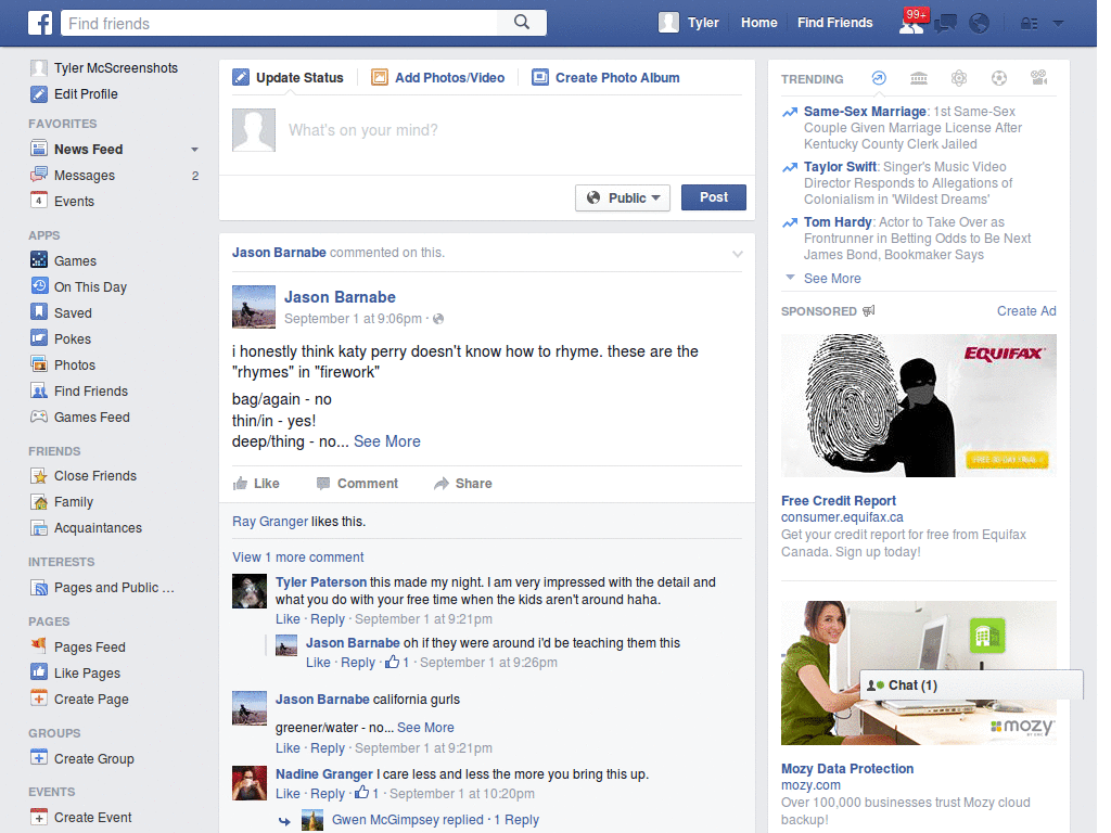 Customizable Facebook Large/Taller Chat