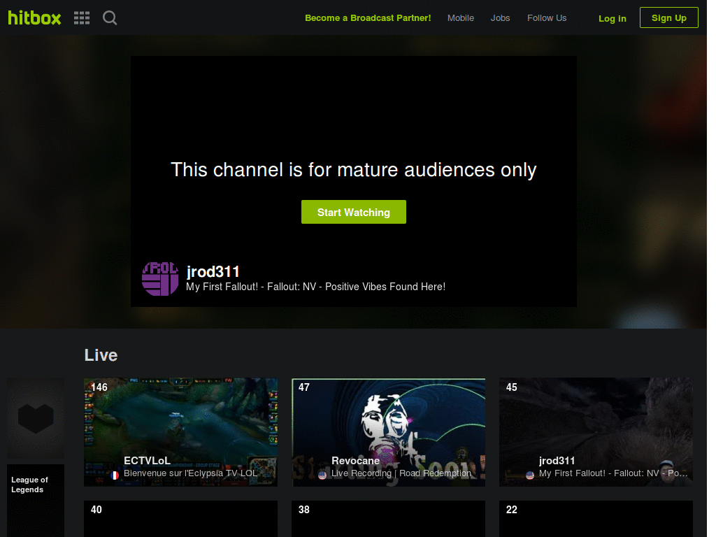 hitbox.tv low contrast gray chat