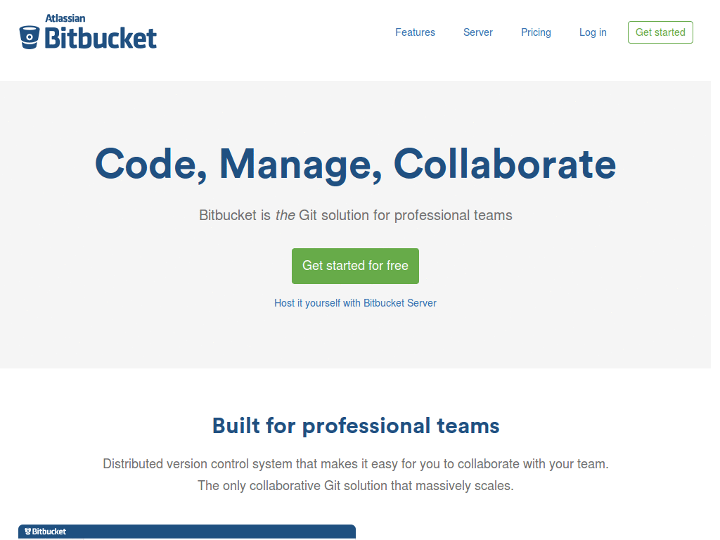 no more facebook-like bitbucket