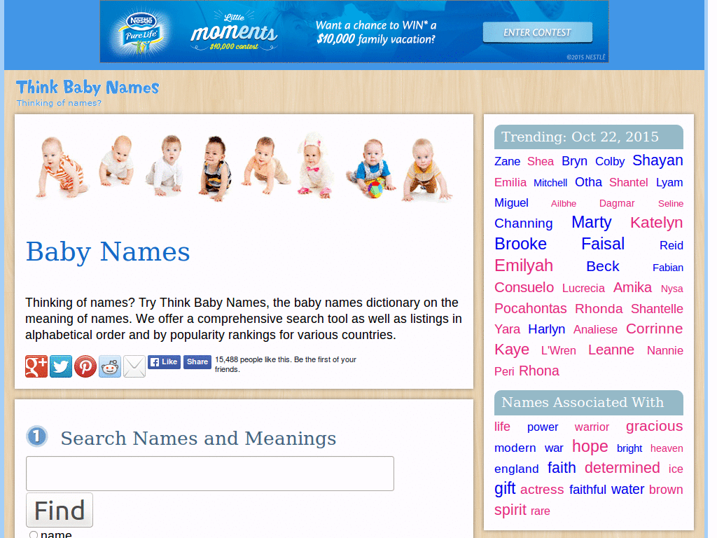 Think Baby Names