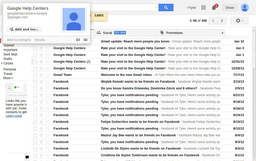 Gmail compact