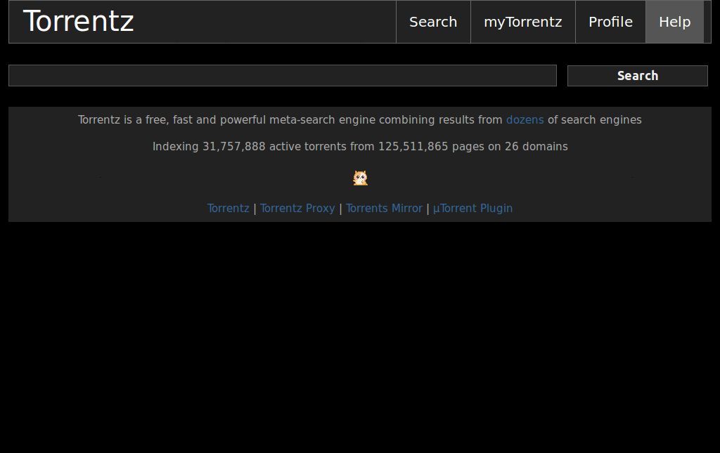 Torrentz2.eu dark & clean