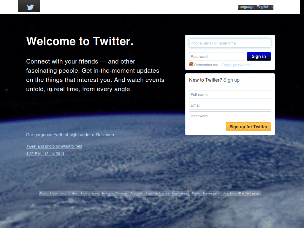 Theme Twitter ANONYMOUS Transparent