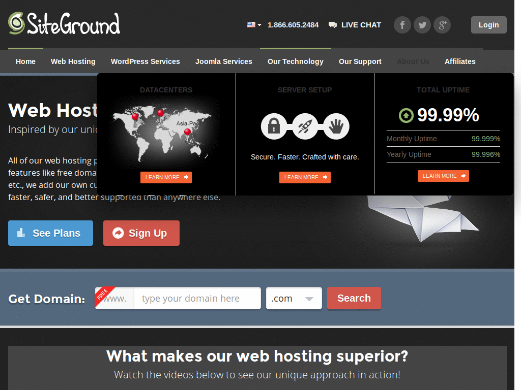 siteground - dark