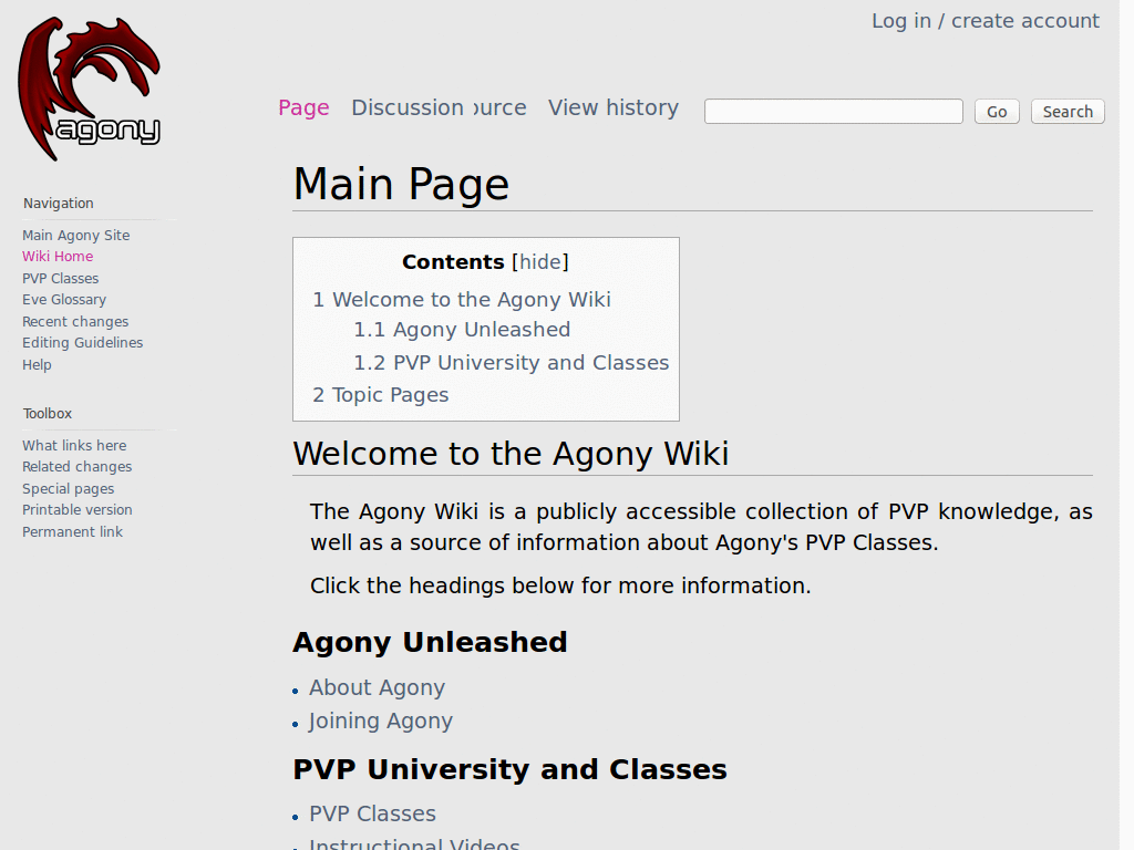 Agony Unleashed Wiki
