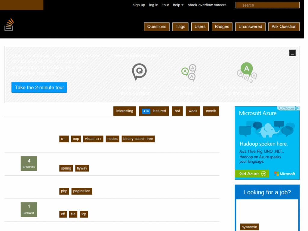 stackoverflow - dark