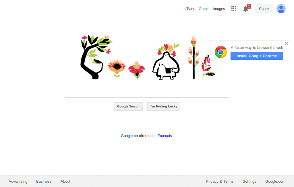 google+ top bar fix