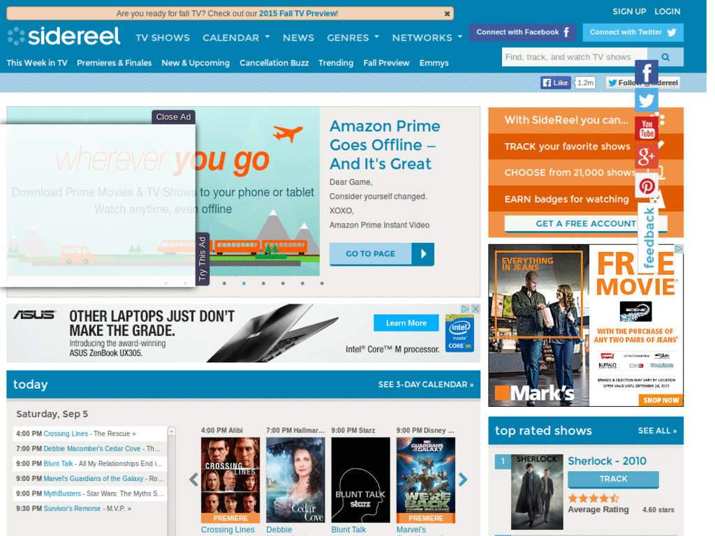 SideReel - remove trash