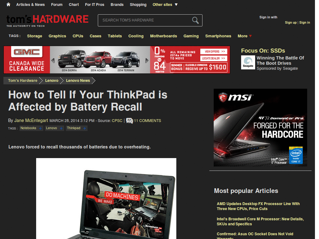 Dark Tomshardware